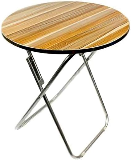 ROUND WOODEN TABLE RO178[23.6D x 23.6W x 27.6H centimeters]
