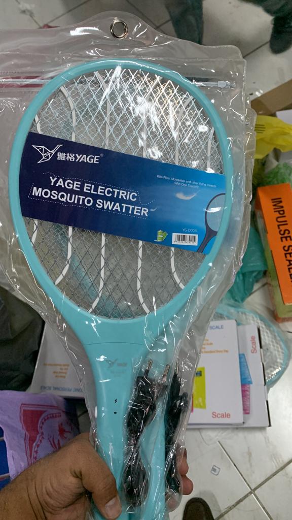 Rechargeable USB Mosquito Swatter Killer