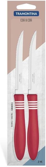 Tramontina Cor and Cor Steak Knives Set - 2 Pieces