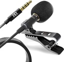 Wired Lavalier Lapel Clip On Microphone