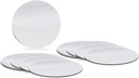 Crafts 5 inch, Pack of 6 Small Mirror for Crafts , Glass Centerpieces for Tables at Weddings, Christmas, Party Decoration and DIY Projects
