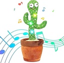 Dancing Cactus Plant Stuffed Toy with Music