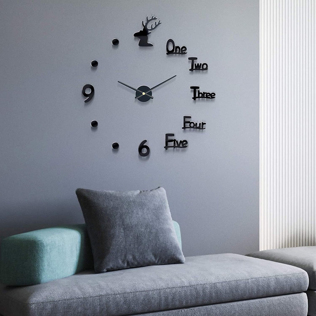 Deer Dots DIY Acrylic Wall Clock