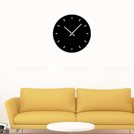 Minimal Round 3D Wall Clock S (12×12)