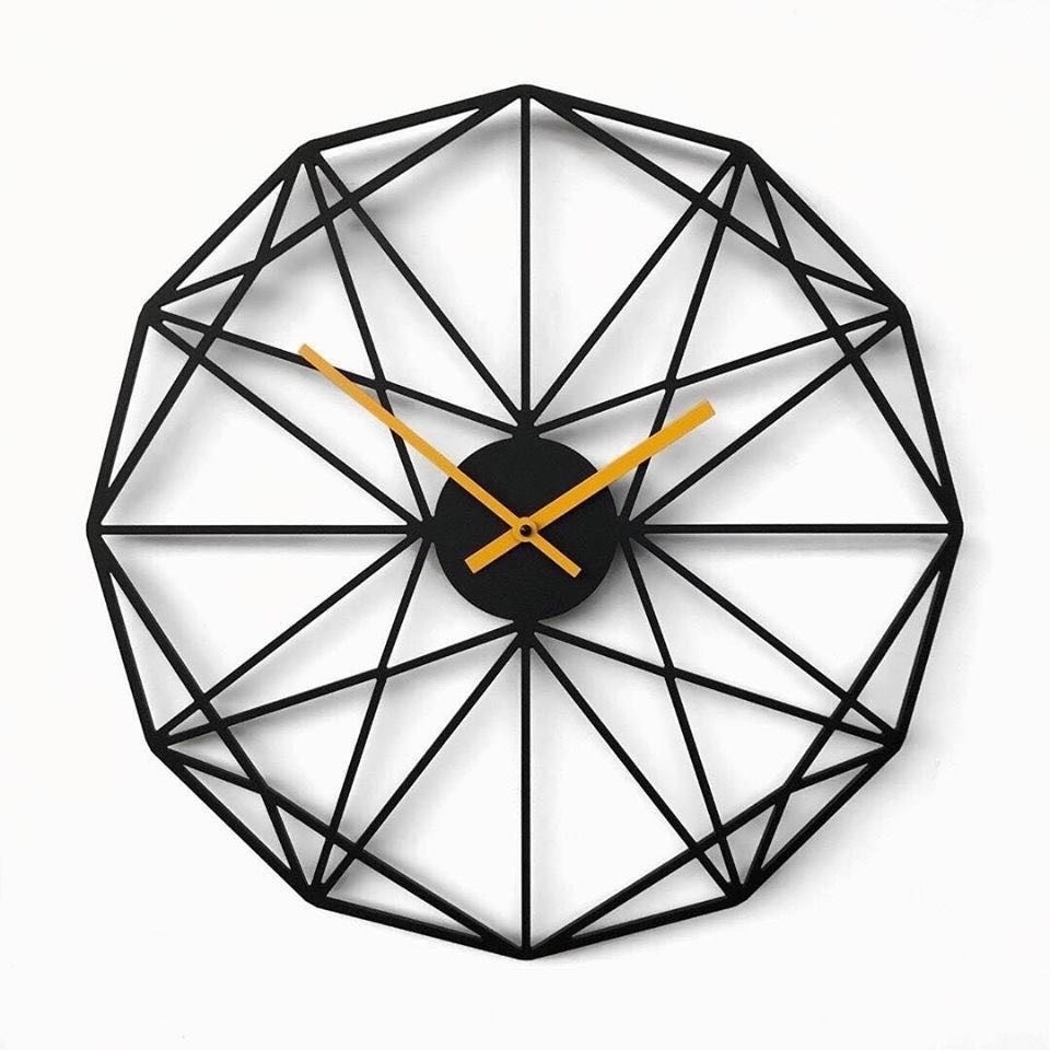 Polygon Wall Clock M (18×18)
