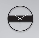 Sleek Line 3D Wall Clock L (24×24)