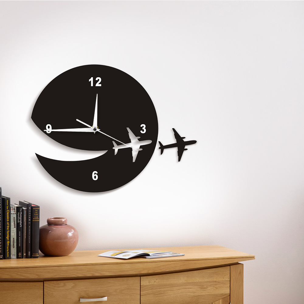 Time Flies 3D Wall Clock S (12×12)