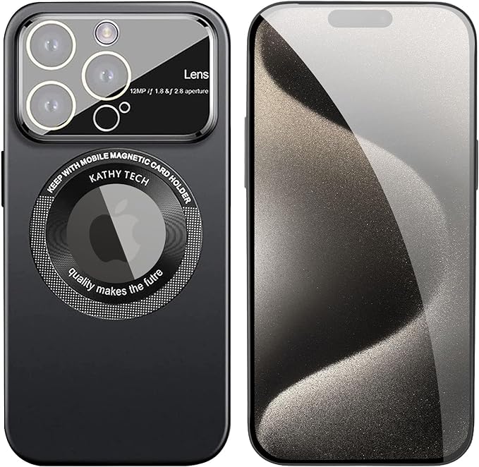 Magnetic Matte PC Case for iPhone 15 Pro (MultiColor)