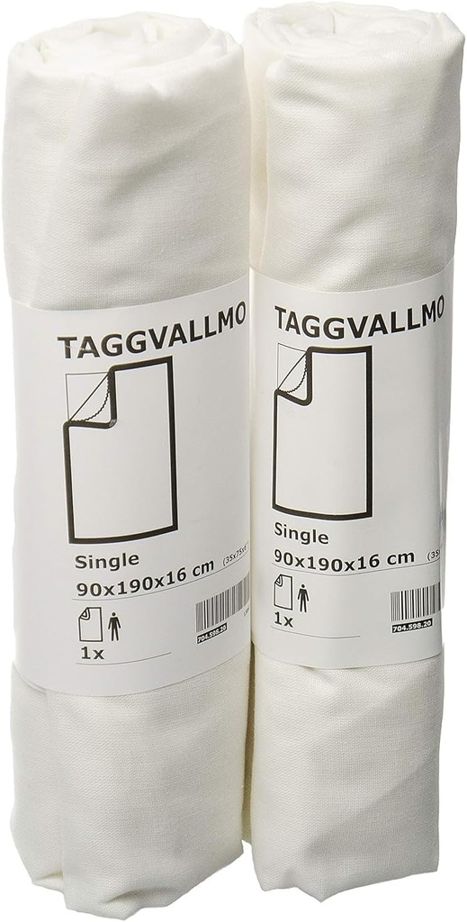 IKEA TAGGVALLMO Basic Fitted Bed Sheets