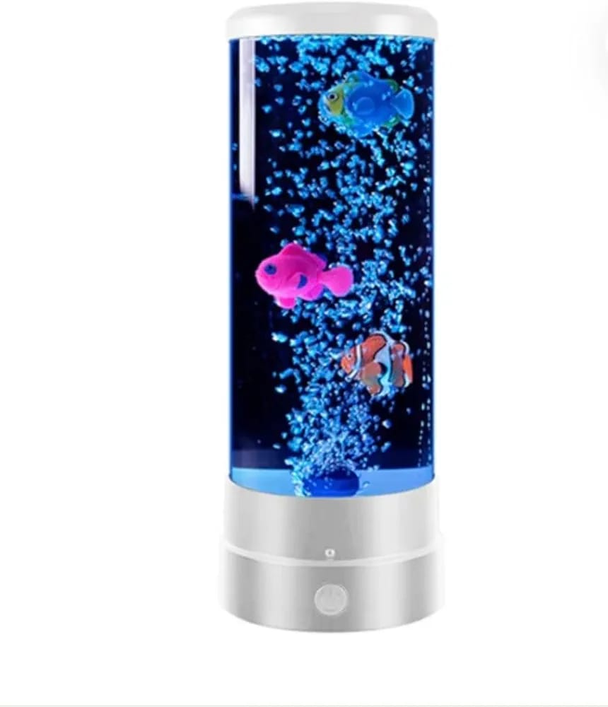 Bubble fish lamp
