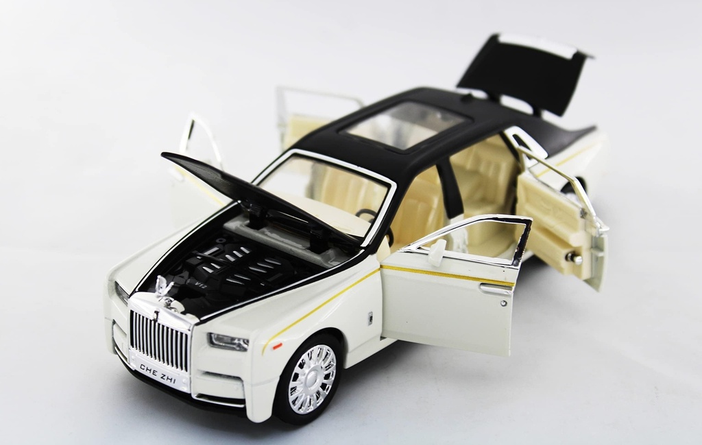 Rolls Royce phantom Alloy Diecast Metal Cars Truck Model Collectible Pull Back Vehicle Toy for Kids Boys Girl Gift