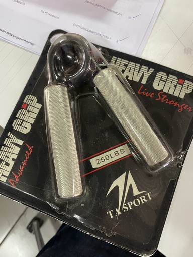 Heavy FITNESS TRAINING HAND GRIP SILVER(gk