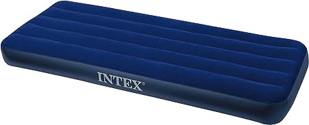 [PZDER5643] Intex Dura-Beam Standard Fiber-Tech Technology Airbed, Blue