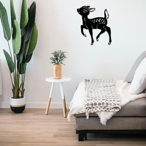 FLYING DEER WALL DECOR (L)