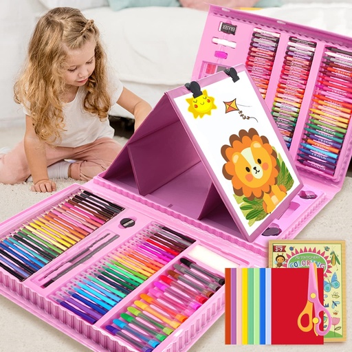 Drawing Art Kit for Kids Girls Boys Teens Artist Color